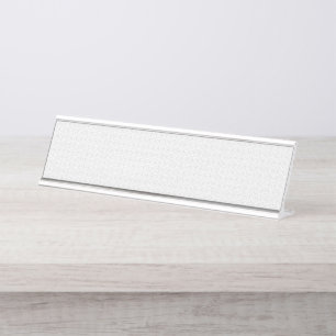 Placa De Mesa Conjunto de Pastas de Arquivo Branco de Luxo com M