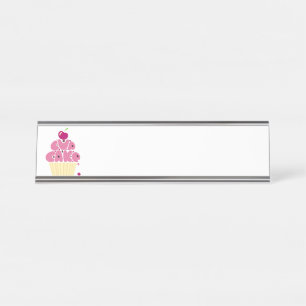 Placa De Mesa Cupcake