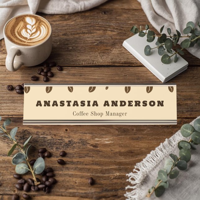 Placa De Mesa Custom Name Plate | Personalized Desk Name Plate (Criador carregado)