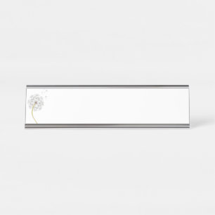 Placa De Mesa Dente-de-leão