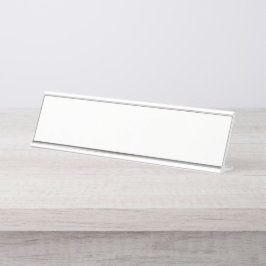 Placa De Mesa Design de Estilo de Vida Acadêmico Moderno