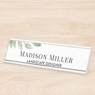Placa De Mesa Designer de Paisagens
