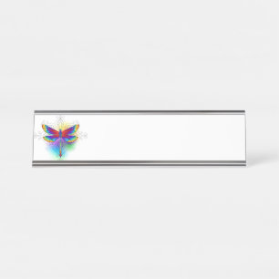 Placa De Mesa Dragonfly Poligonal