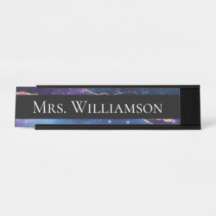 Placa De Mesa Educador Profissional Elegante