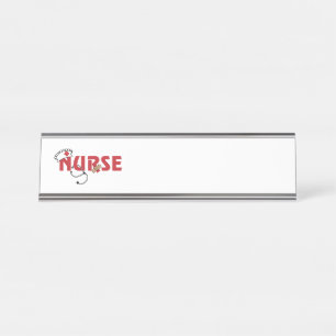 Placa De Mesa Enfermeiro
