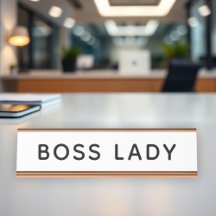 Escritório Moderno da Chefe Senhora Branca