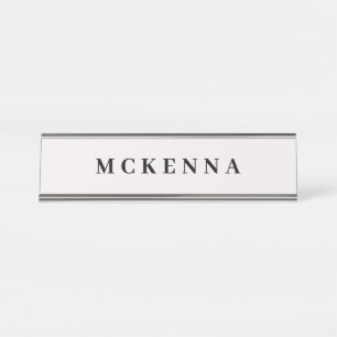 Placa De Mesa Escritório Residencial Empresarial Personalizado M