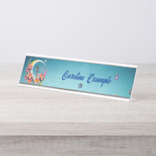 Placa De Mesa Fada dançando na lua
