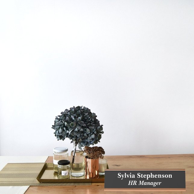 Placa De Mesa Gerenciador de RH Preto (Criador carregado)