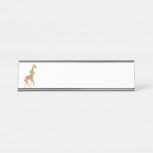 Placa De Mesa Girafa