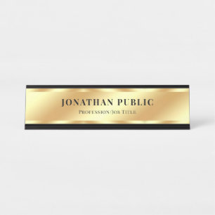 Placa De Mesa Glamor Modelo Elegante Moderno Personalizado Doura