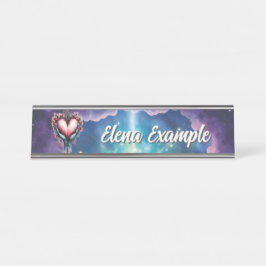Placa De Mesa Heart of Quiet Magic