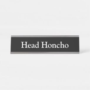 Placa De Mesa Honcho principal,