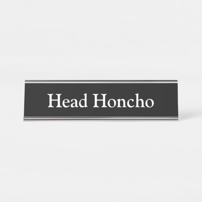 Placa De Mesa Honcho principal, (Frente)
