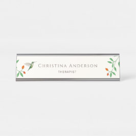 Placa De Mesa Hummingbird