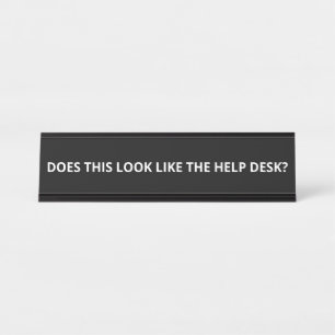 PLACA DE MESA ISSO PARECE A MESA DE AJUDA?