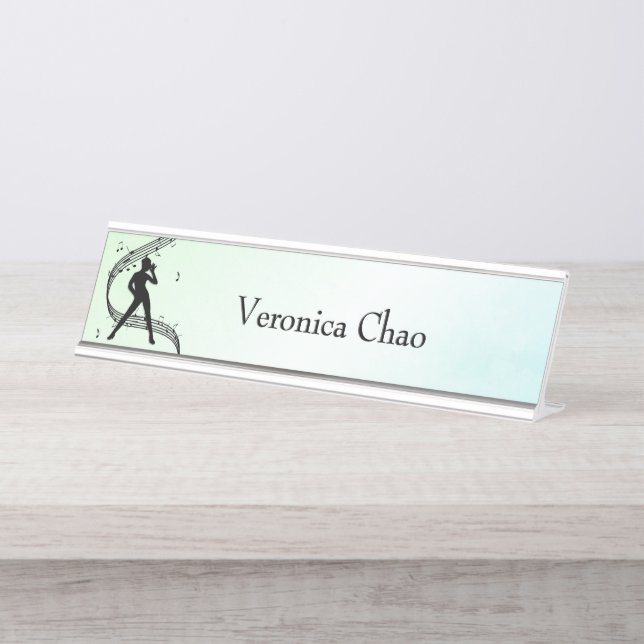 Placa De Mesa Jazz Dance Green Personal (Frente)