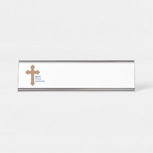 Placa De Mesa John 3:16