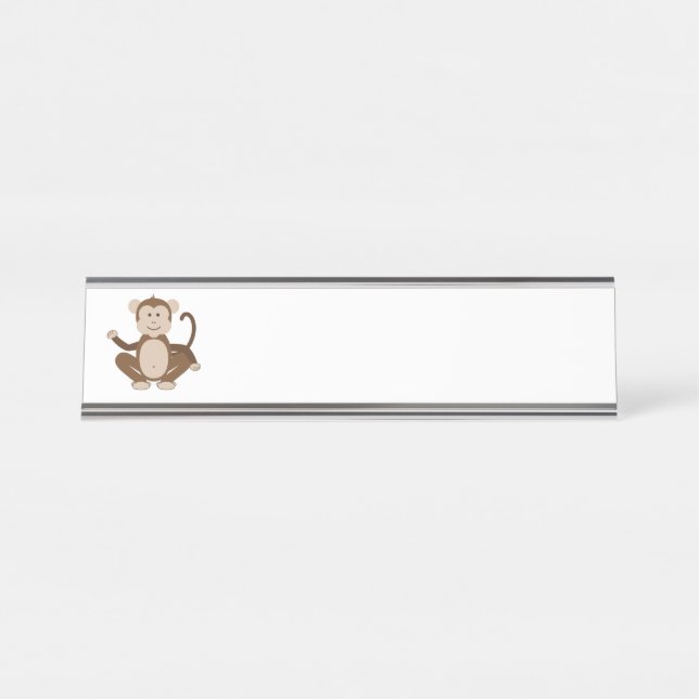 Placa De Mesa Macaco (Frente)