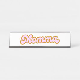 Placa De Mesa Mamãe