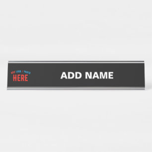 PLACA DE MESA MARCA VERIFICADA BRANCA PERSONALIZÁVEL MODERNA
