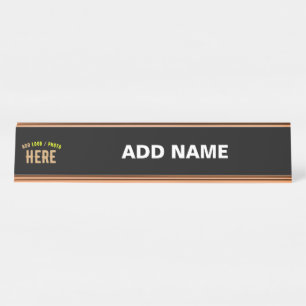 PLACA DE MESA MARCA VERIFICADA BRANCA PERSONALIZÁVEL MODERNA