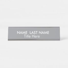 Placa De Mesa Mesa Personalizada Simples e Elegante