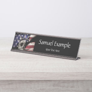 Placa De Mesa Morte ou Liberdade