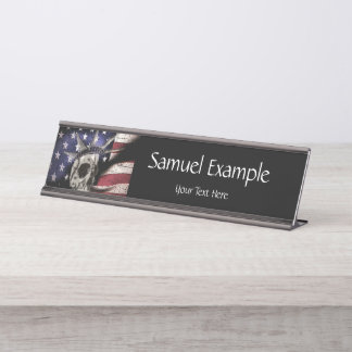 Placa De Mesa Morte ou Liberdade