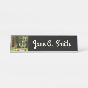 Placa De Mesa Muir Woods Path I Nature Photoics