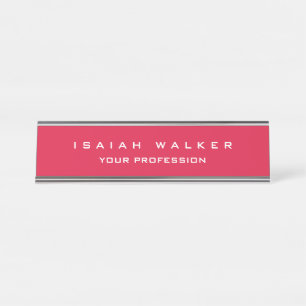 Placa De Mesa Na moda Classy Plain Single Special Crimson Red
