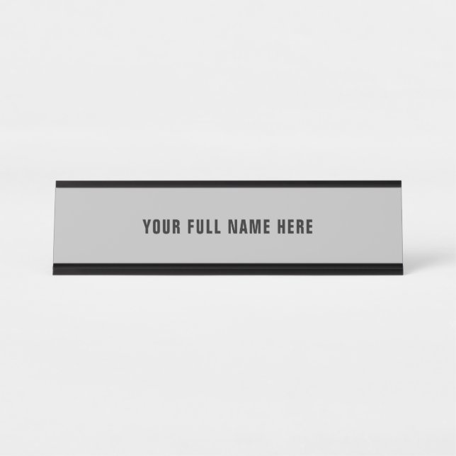 Placa De Mesa Nome da Mesa Personalizada Coloque suas Cores e Fo (Frente)