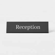 Nome da Recepção