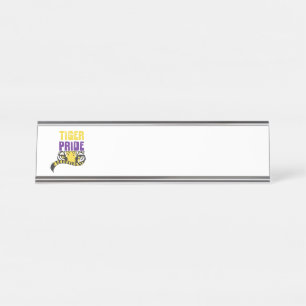 Placa De Mesa Orgulho de Tigre