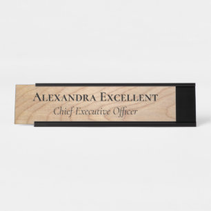 Placa De Mesa Personalização Minimalista de Woodgren de Mapeam