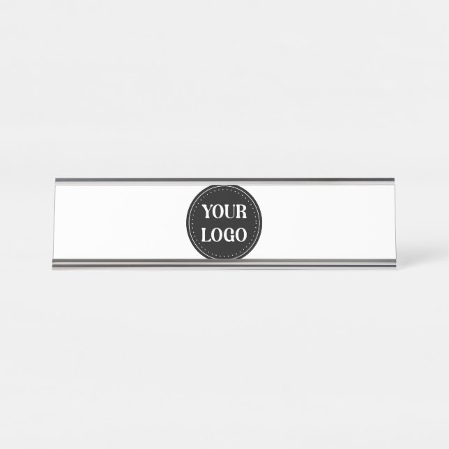 Placa De Mesa Personalizável, moderno, elegante e eterno (Frente)