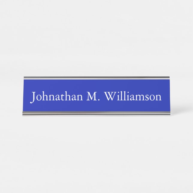 Placa De Mesa Placa conhecida personalizada da mesa feita sob (Frente)