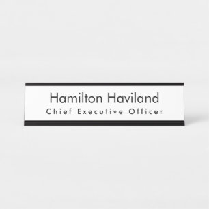 Placa De Mesa Placa de nome para o HAMbyWG da Mesa ou da Parede