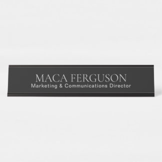 Placa De Mesa Placa de Nome VOAWW