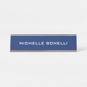 Placa De Mesa Planeta Mínima Mínima Legível Moderna de Sapphire 