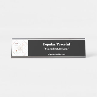 Placa de Mesa Prata Popular/ Pacífico