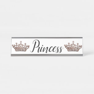 Placa De Mesa "Princesa"