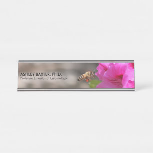 Placa De Mesa Professor Entomology Insetos BeeKeeper Hobbyist D