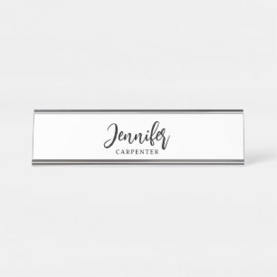 Placa De Mesa Profissional elegante moderno minimalista adicione