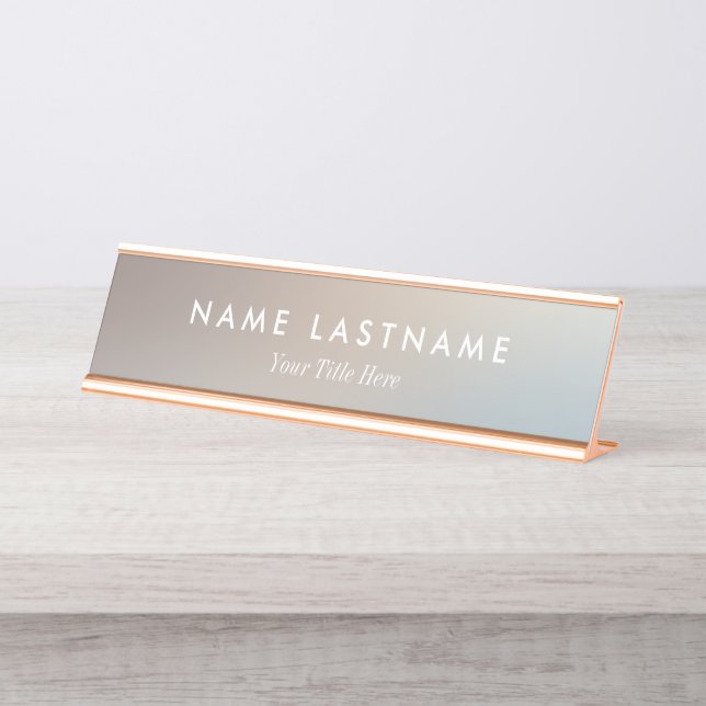 Placa De Mesa Promoção Comercial Moderna Personalizada (Frente)