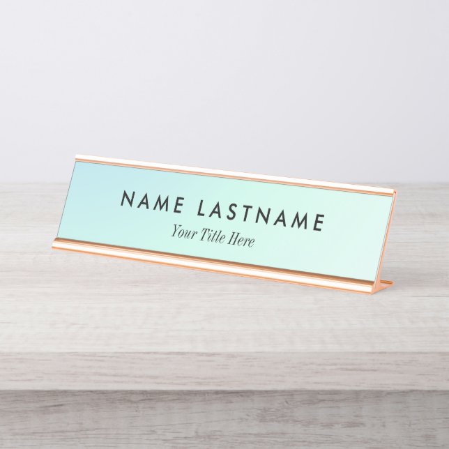 Placa De Mesa Promoção Comercial Moderna Personalizada (Frente)