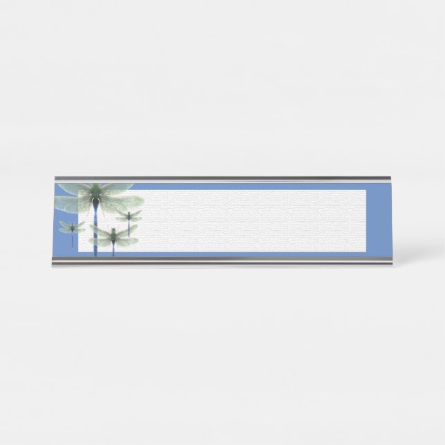 Placa De Mesa Rainbow Dragonfly (Frente)