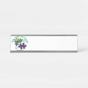 Placa De Mesa Resolva o Quebra-cabeça