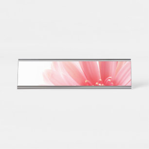 Placa De Mesa Rosa Gerbera Daisy