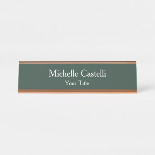 Placa De Mesa Simples clássico exclusivo profissional